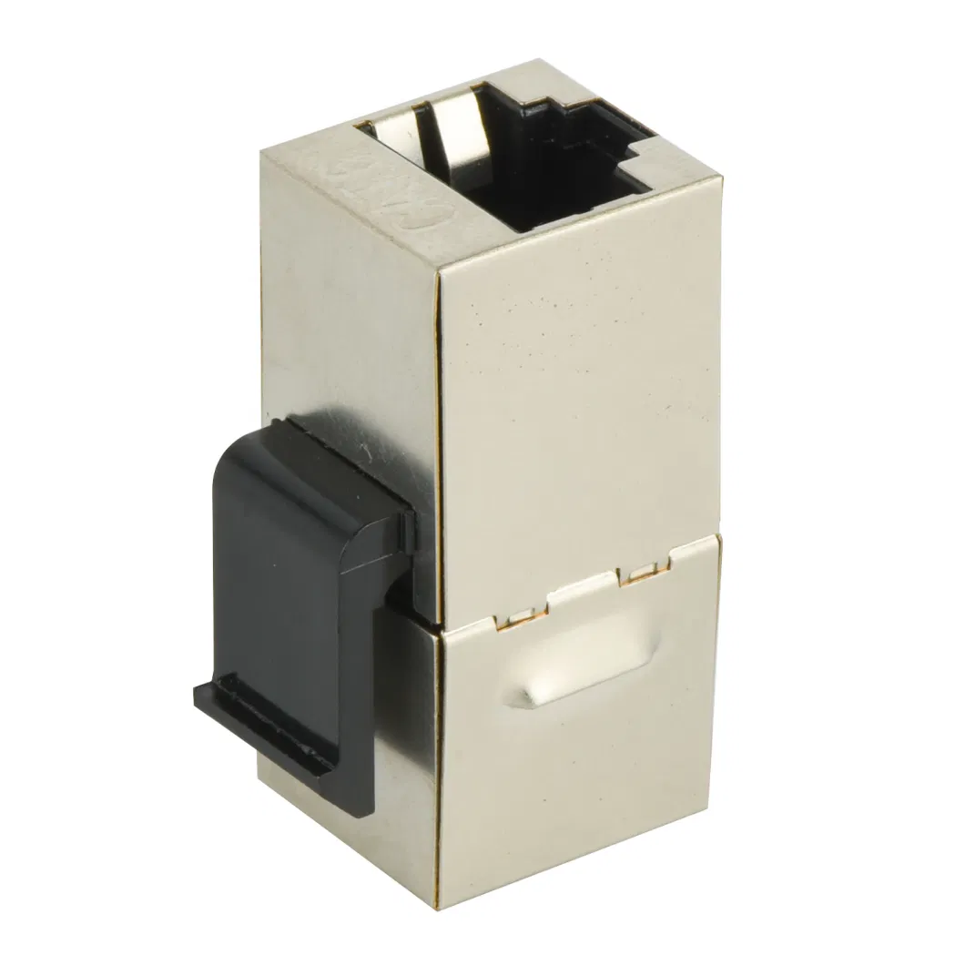 RJ45 Inline Coupler Network Coupler Keystone Jack, FTP RJ45-RJ45 Cat. 6