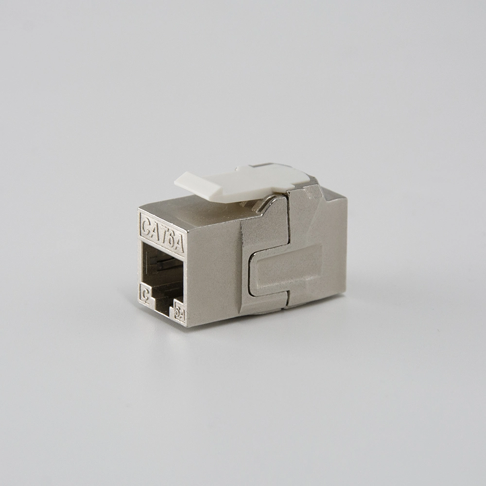 Network CAT6A Shielded Female in-Line Keystone Coupler