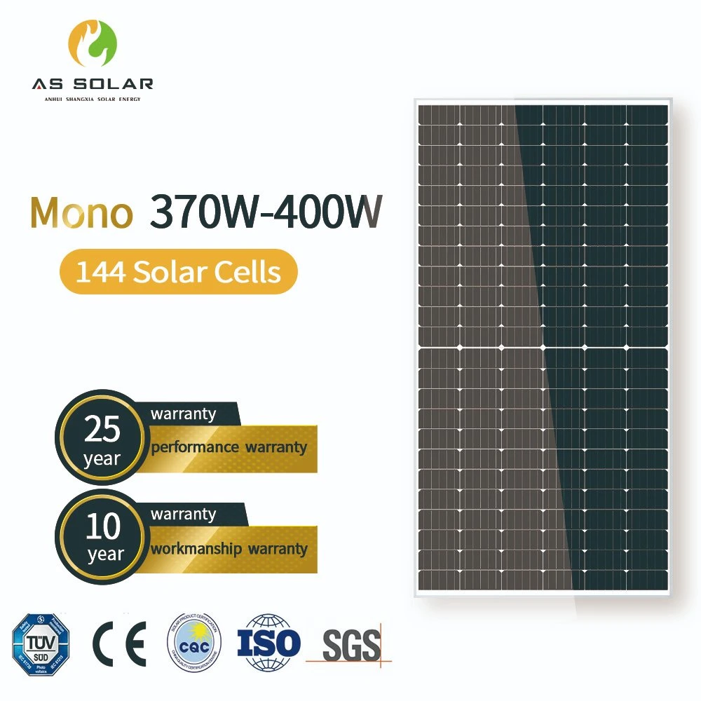 Transparent Solar Power Panel Bifacial Solar Panel 400W 450W 500W 600W Economic