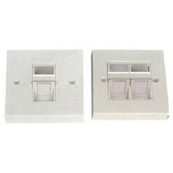 Keystone Network Multimedia Faceplate 1 or 2 Socket