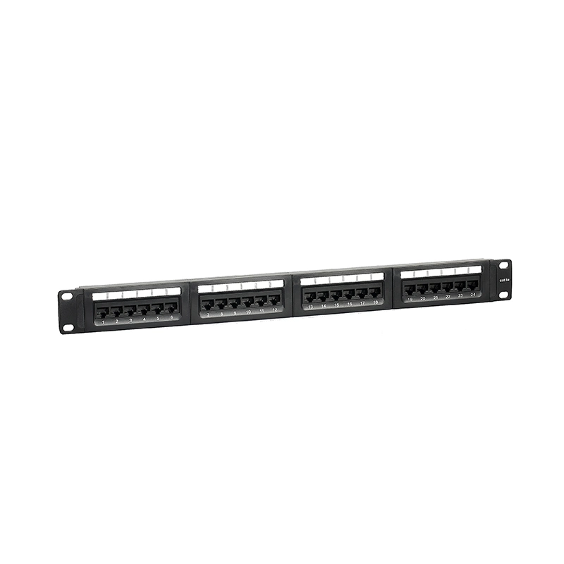 19 Inch Keystone High Quality Modular Structure Cabling Patch Panel
