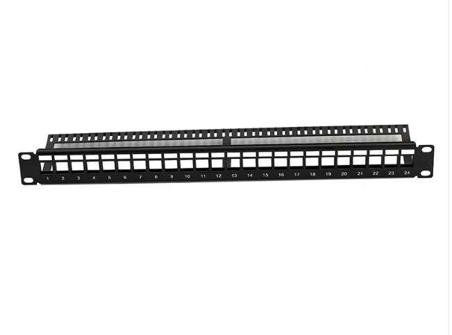 CAT6 Ethernet Shielded 8port/Cores Dual IDC Patch Panel Wiring