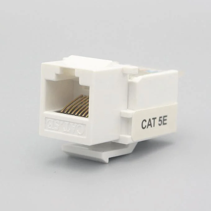 Cat5e Network Module Toolless Keystone Jack Network Cable Computer Telephone Information Socket RJ45