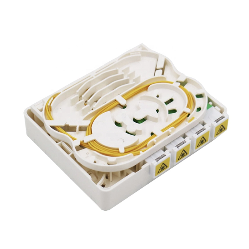 Wall Mount Outdoor 4 Cores Fiber Termination Box (FTB) FTTH Terminal Box