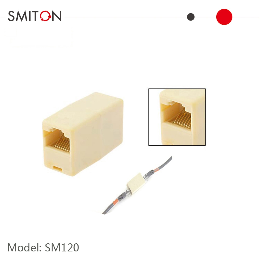 RJ45 8p Female to Female Coupler Ethernet Extender Adapter