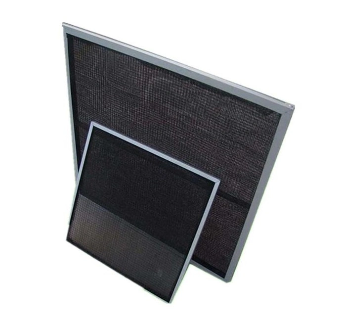 Washable Pleated Air Filters Nylon Mesh Panel for Return Air Louver