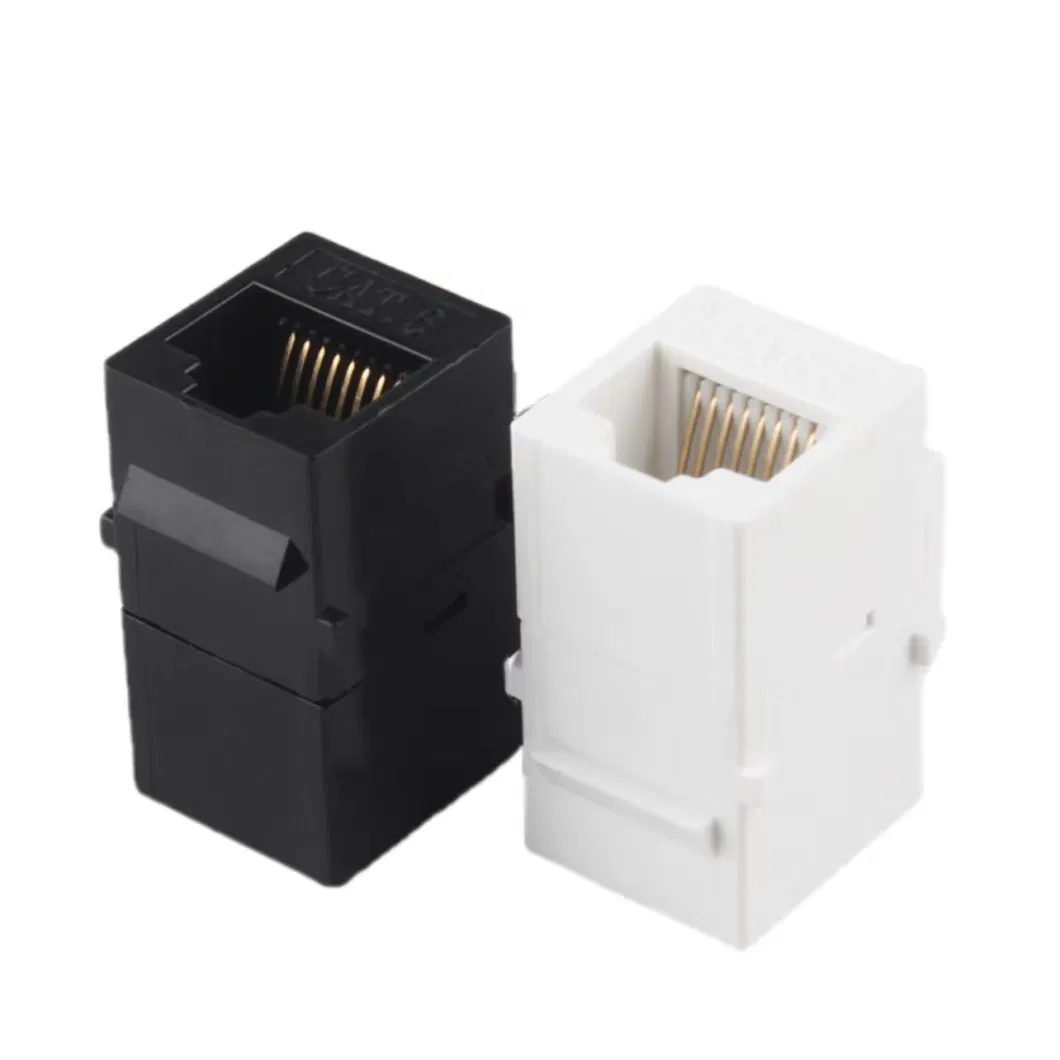 Qualified CAT6 Keystone Jack Coupler in Line RJ45 Keystone Jack