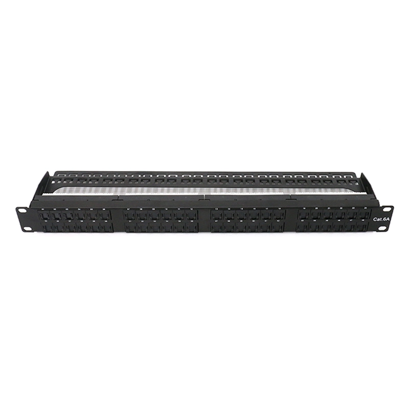 Mt-4026 Hot-Sale Products Detachable 1u 48port 19 Inch Blank Patch Panel with Cable Manger