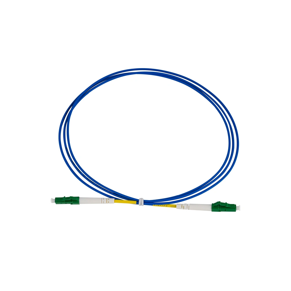 Optical Fiber Connector Adapters Patch Panel Cord Fiber Optic Cable LC/APC-LC /APC Sm Sx 0.9/2.0/3.0mm FTTH Blue