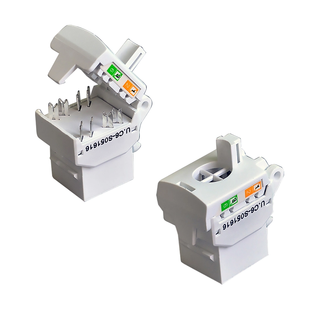 Cat5 Cat5e CAT6 CAT6A Network Module RJ45 Keystone Jack