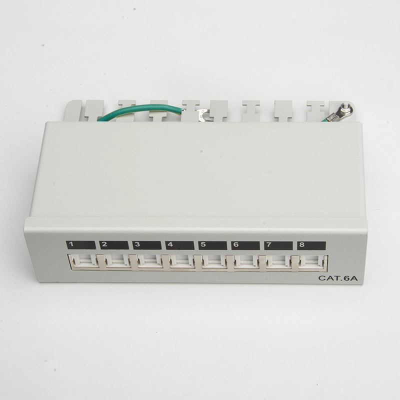 Network CAT6 CAT6A 8 Port Shielded for Patch Panel