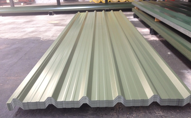 Prepainted Ibr Steel Roof Sheeting/Trapezoidal Steel Metal Plate Panel