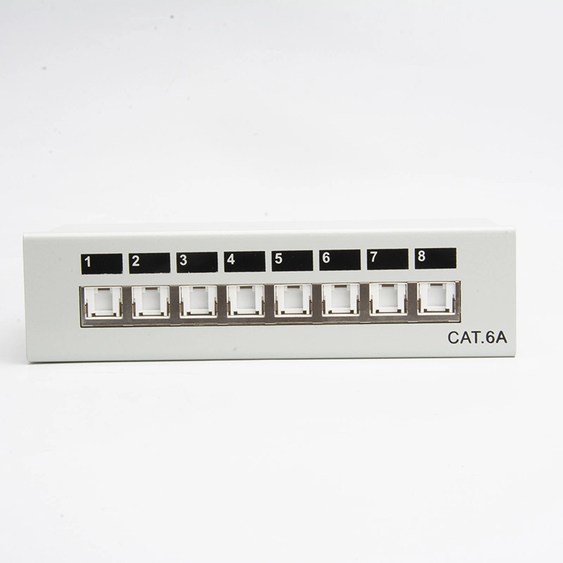 Network CAT6 CAT6A 8 Port Shielded for Patch Panel