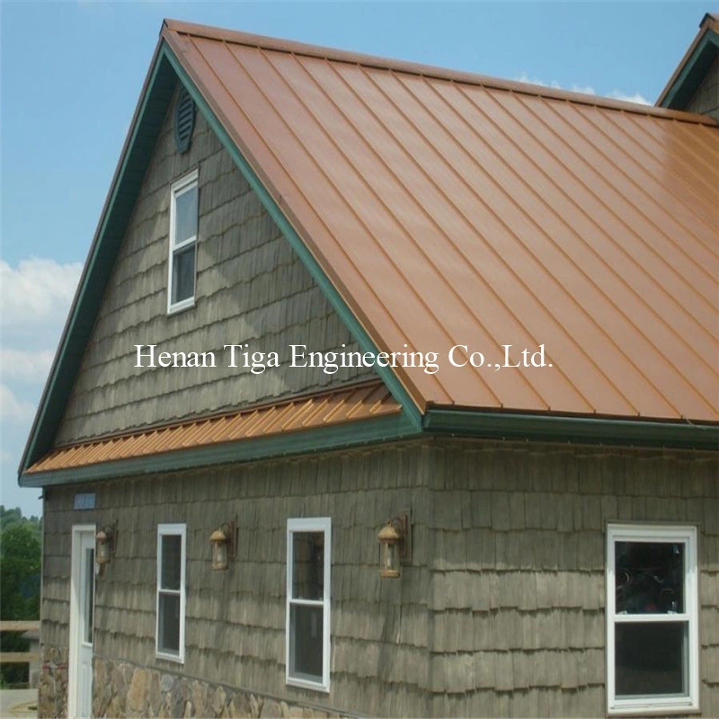 Colored Ibr Trapezoidal Profile Roofing Fence Facade Panels