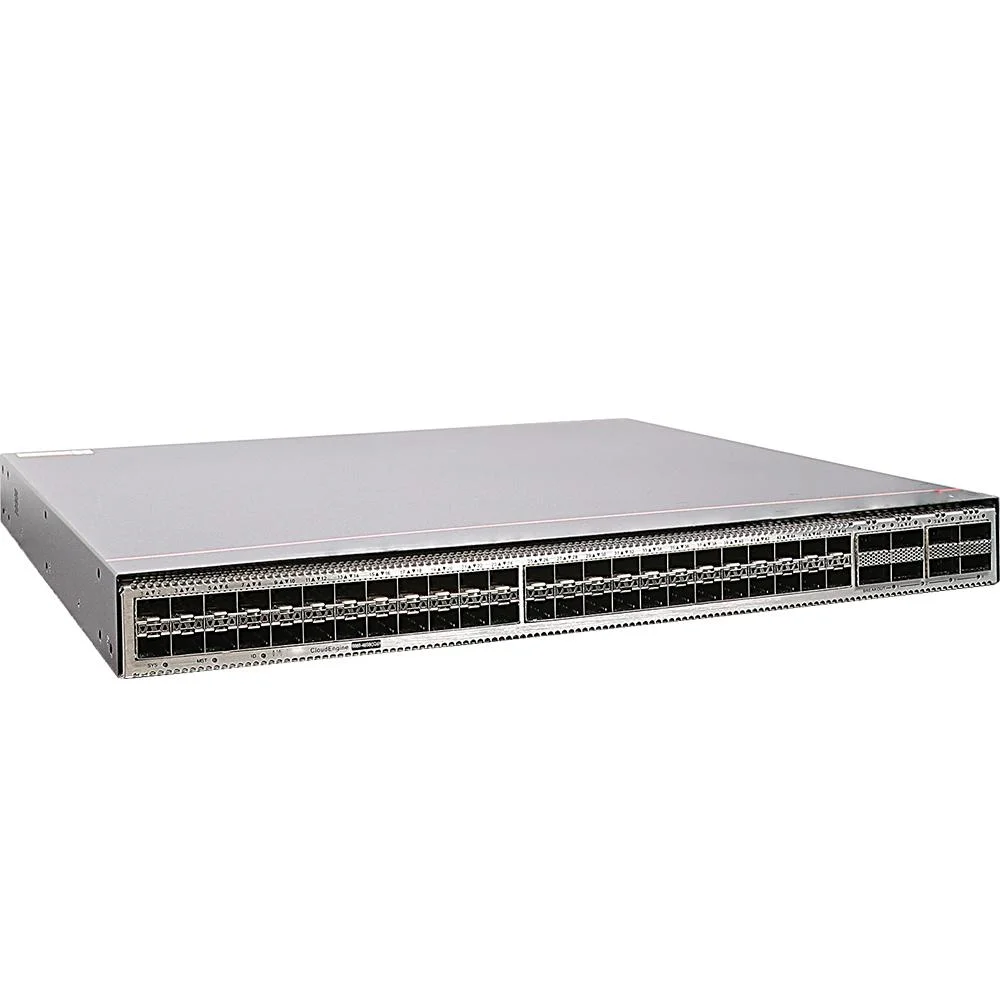 Used 02353egl CE6866-48s8cq-P Network Switch 48*25g SFP28, 8*100g Qsfp28, 2*AC Power Modules, 4*Fan Modules, Port-Side Exhaust