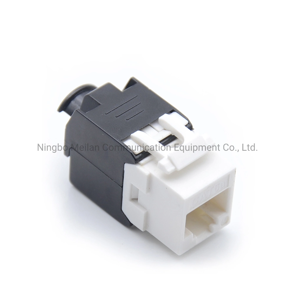 RJ45 Cat5e CAT6 CAT6A Toolless Keystone Jack