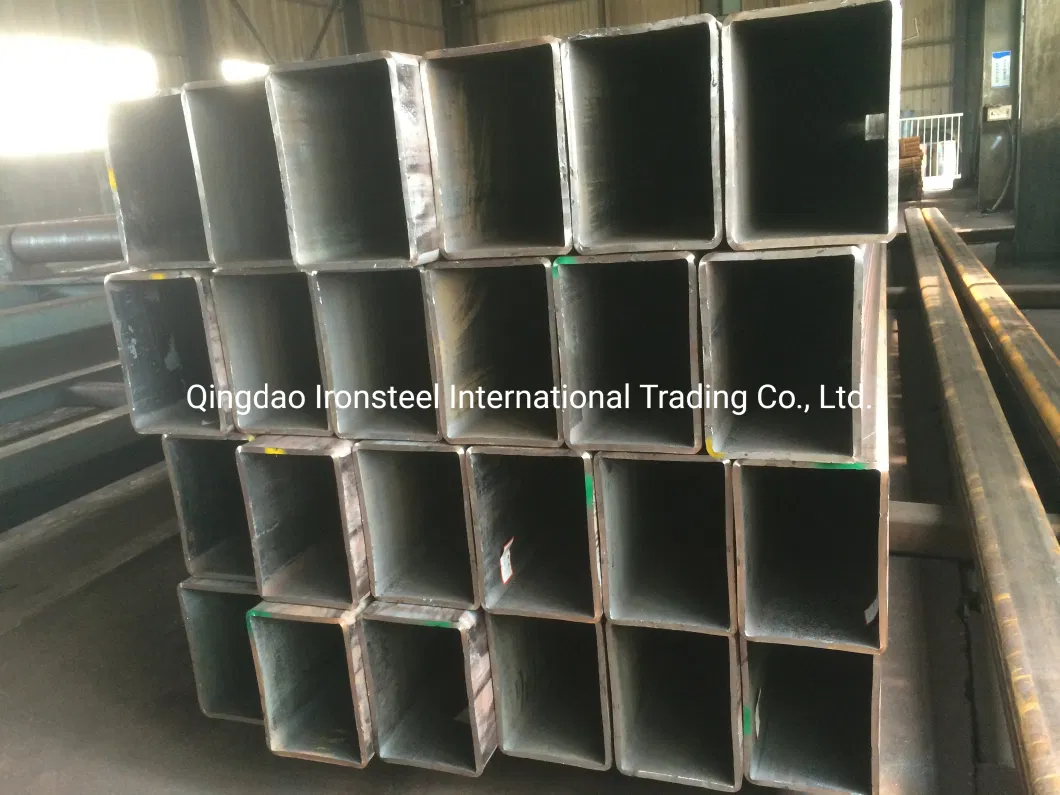 300X200 En10210 S355j2h/S355joh Seamless Square/Rectangle Steel Pipe Square Tube