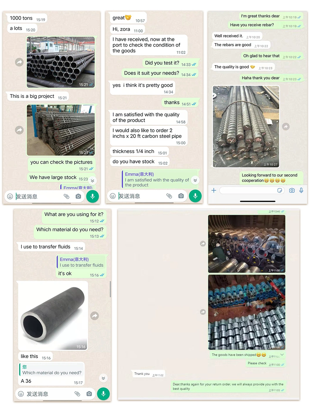 for Natural Gas and Oil Pipeline API 5L SSAW LSAW Spiral Welded Carbon SSAW Steel Pipe Tube