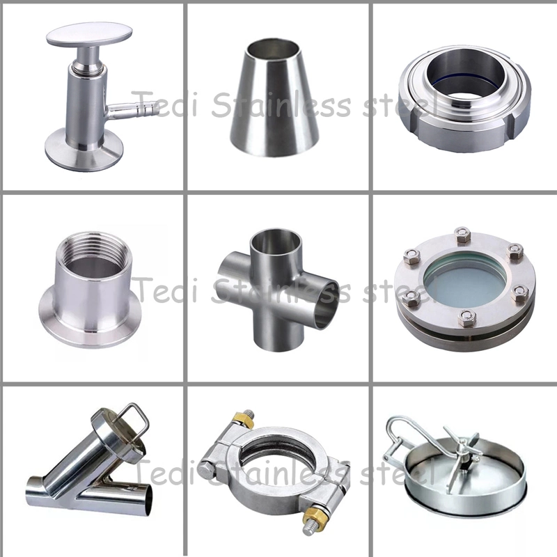 304 Stainless Steel Sanitary Grade Welding 45/60/90d Degree Lr Elbow