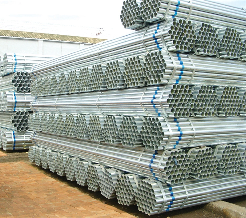 ERW/Welded/Seamless Hot Dipped/ Pre Galvanized Steel Square Rectangular Round Tube Gi Pipe for Construction