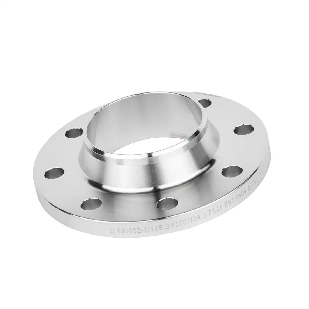 Ss 304L 316L Welding Neck Flange Slip on Flange Stainless Steel Pipe Fittings Flange