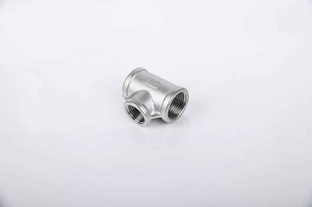 Anmiao Stainless Steel Female Thread Reducing Tee Manufacturer S-B-S