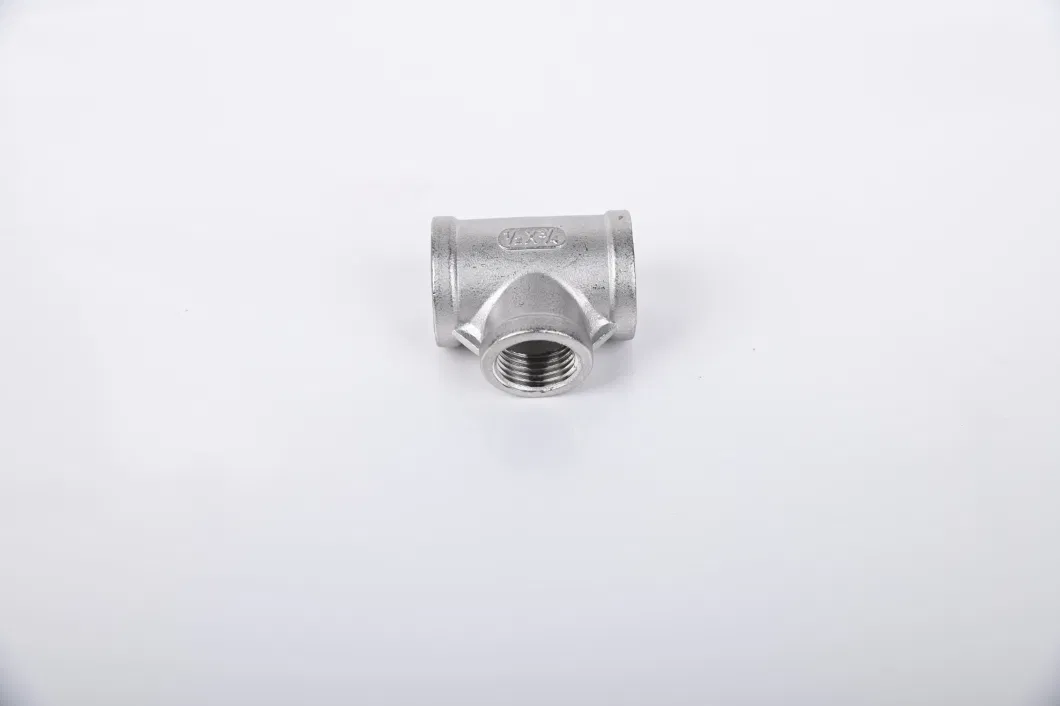 Anmiao Stainless Steel Female Thread Reducing Tee Manufacturer S-B-S