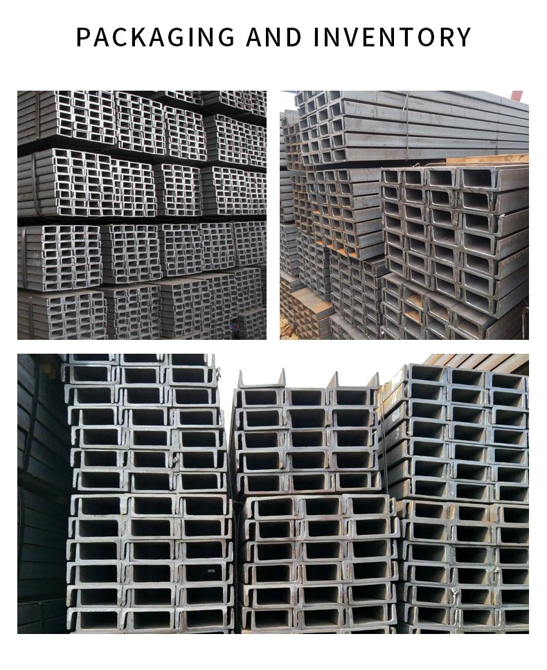 Tianjin Factory Direct Sale S235jr/S235/S355jr/S355 Mild Steel U Channel Steel