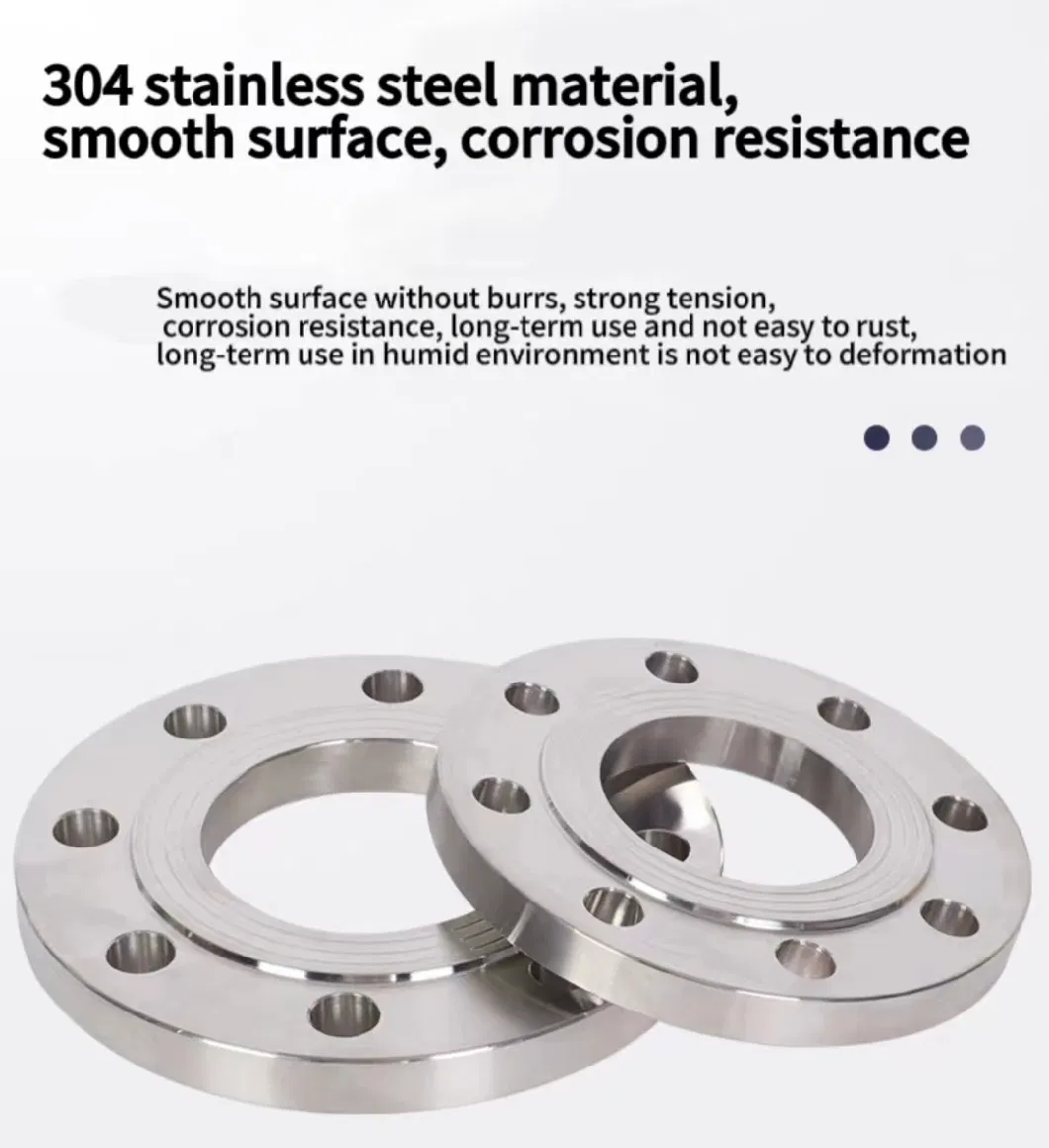 304/316L Stainless Steel Plate Flat Welded Flange