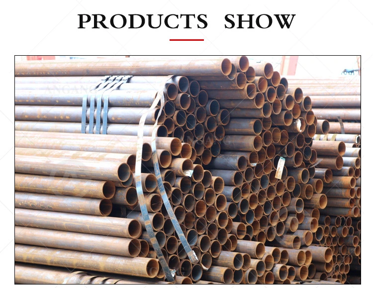 ASTM A36 Schedule 40 Construction 20 Inch 30 Inch Seamless Carbon Steel Pipes