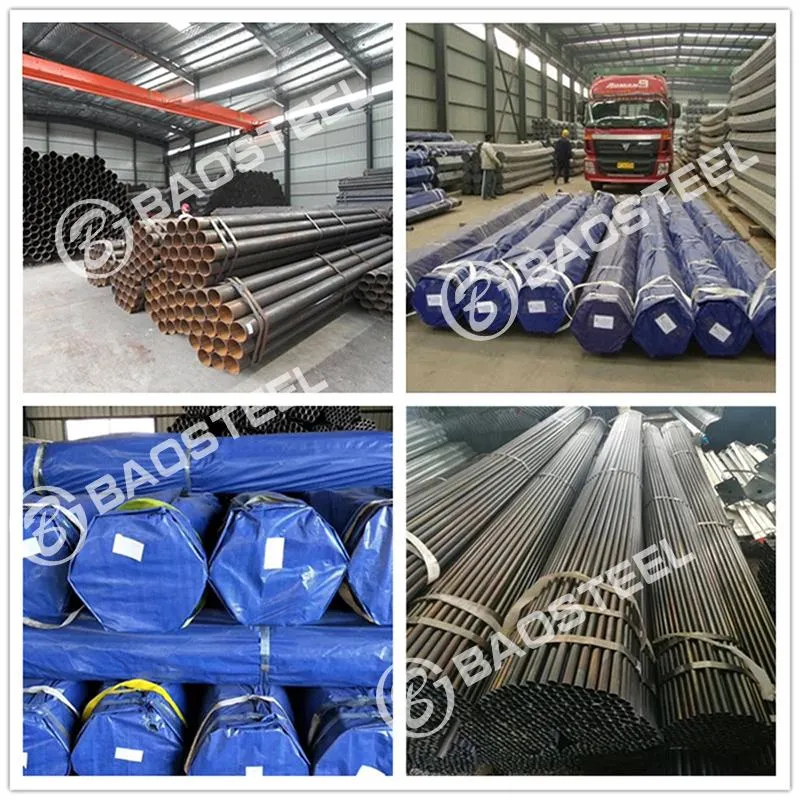 St33 St35 St37 Carbon Steel Pipe Galvanized/Colour Coated Carbon Steel Seamless Round Tube