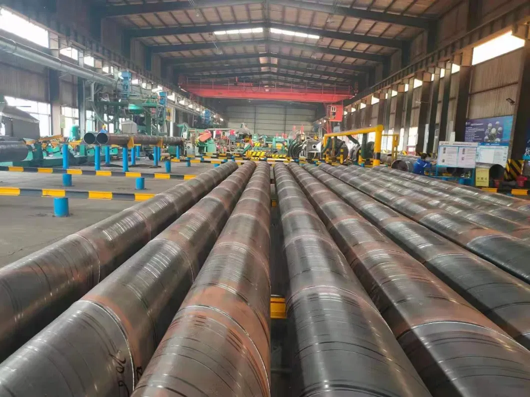 ASTM A500 Welded ERW Steel Pipe Q235 Carbon Steel Pipe Tube 3PE Large Diameter API 5L Grade B Spiral Welded Steel Pipe