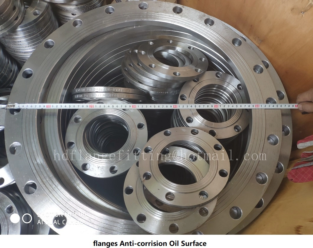 Casting Flanges ANSI 150lbs and Pn16 Carbon Carbon Steel and Stainless Steel Slip on Flange