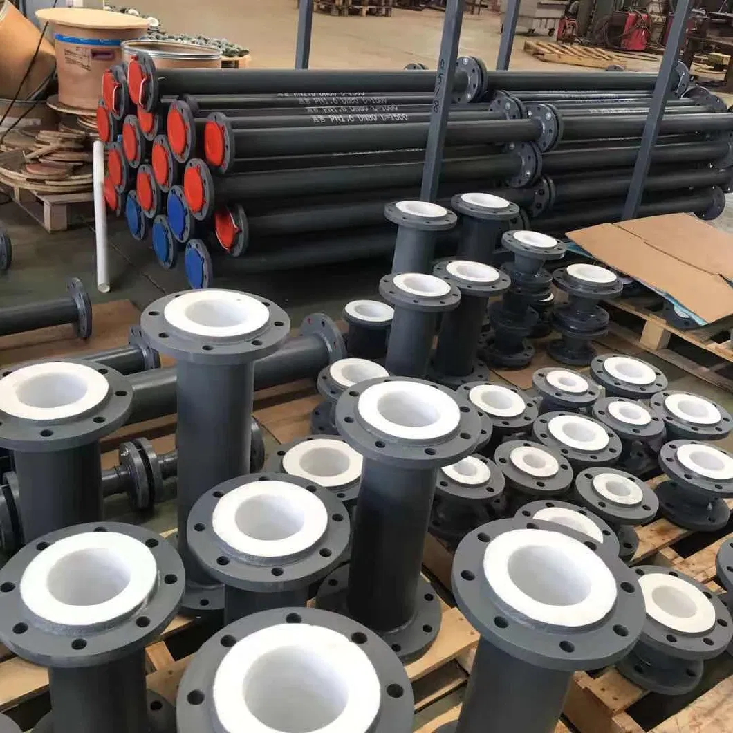 High Quality with Bottom Price PTFE Lined Carbon Steel Pipe Big Elbow