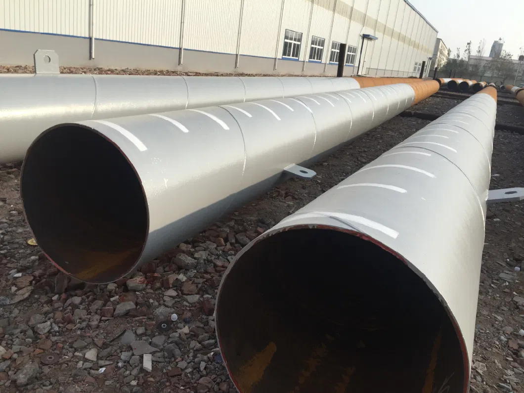 SSAW/Carbon Mild Welded Pipe&Tube Hollow Section API/ ASTM A53 / ASTM A252 / As1163 / En10219 /JIS with Coatings as 3lpe / 2lpe API5l