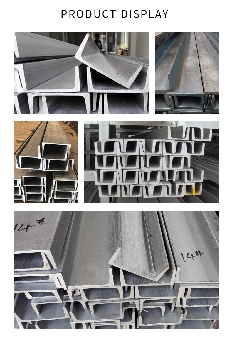 Tianjin Factory Direct Sale S235jr/S235/S355jr/S355 Mild Steel U Channel Steel