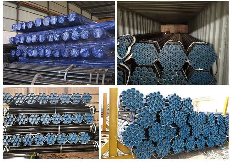 Hot Rolled BS1387 Q195 Q215 Q235 Q275 20 45 C45 Seamless Carbon Steel Pipe ERW Weld Steel Pipe