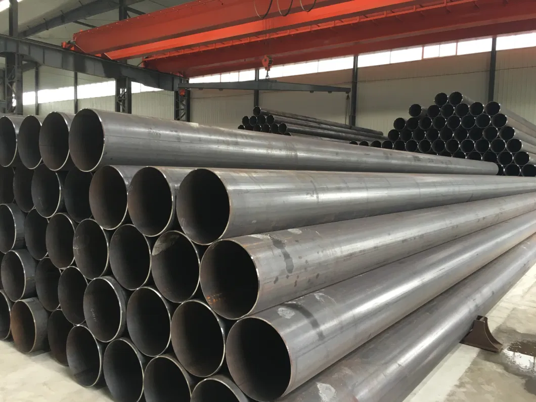 SSAW Pipe ERW Mild Steel SSAW Spiral Welded Pipe for Oil Petroleum ASTM A252 Grade 3 Piling API 5L Gr. B SSAW Steel Pipe