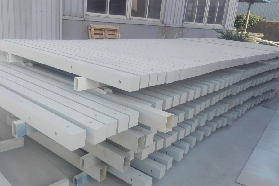 33kv Structural FRP Fiberglass Cross Arms Prfv Square Tubing