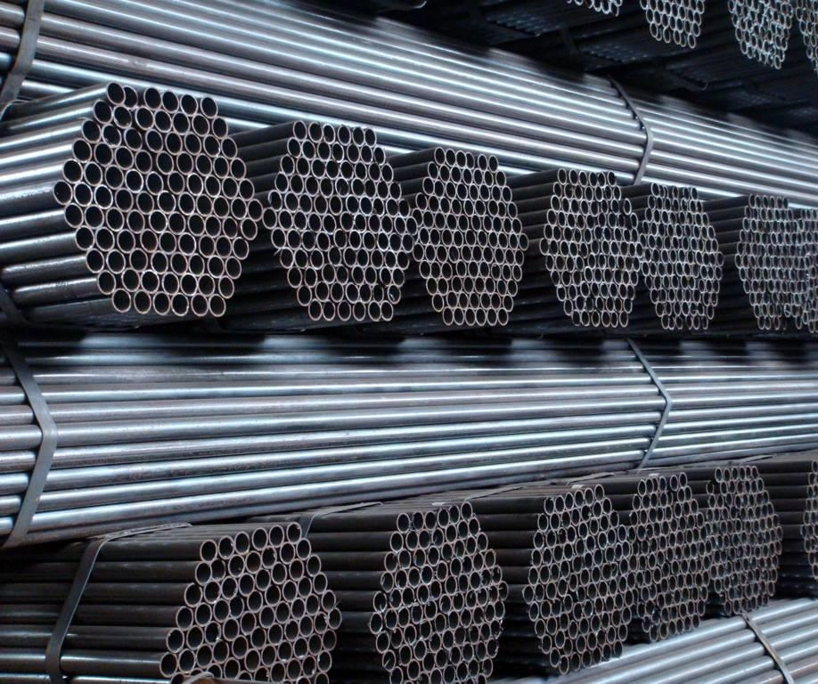 ERW Hollow Section Square Rectangle Round Pipe Hollow Iron Pipe Welded Black