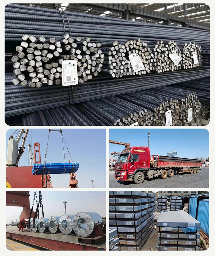 ASTM A615 Grade 60 Ss400 S355 HRB335 HRB400 HRB500 6m Good Price Per Ton Carbon Steel for Rebar 6mm 8mm 10mm 12mm 16mm 20mm 22mm