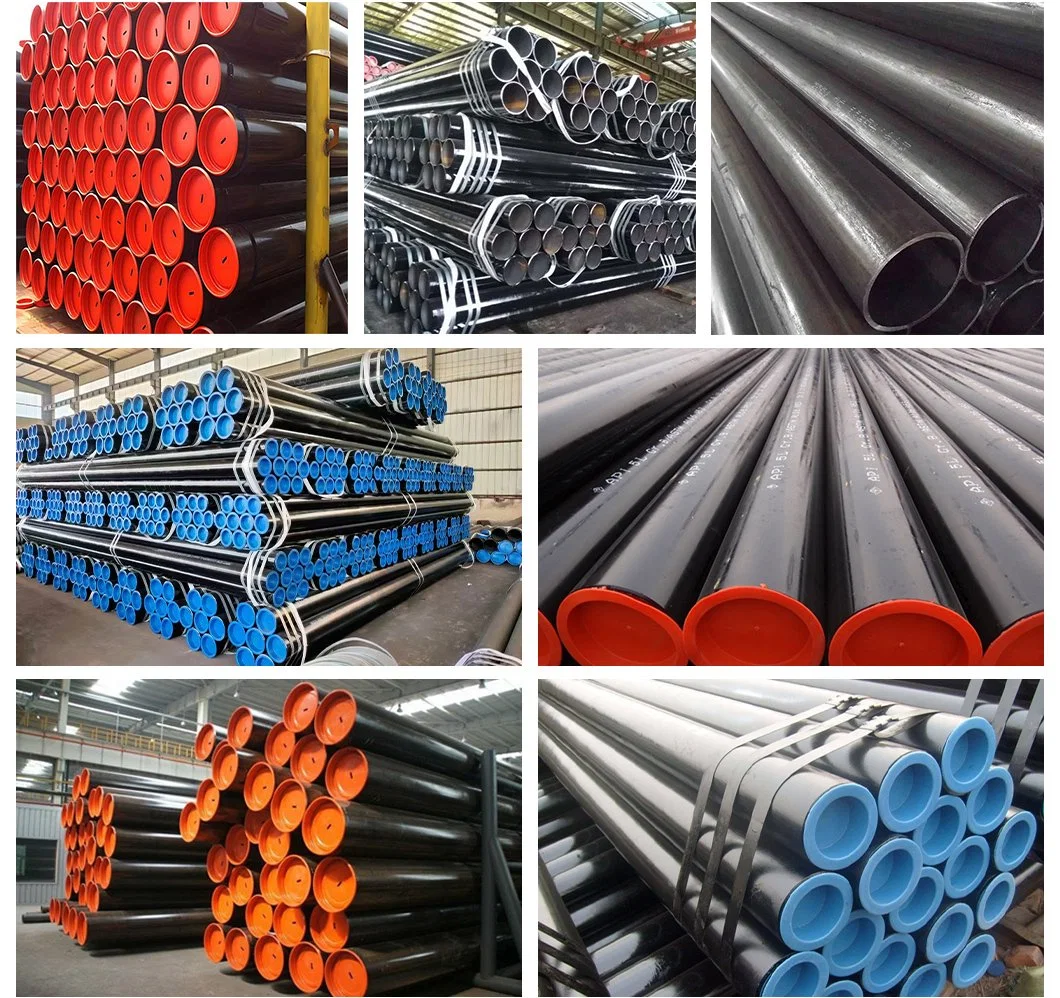 High Quality Q195 Q235 ASTM A106 API5l A53 Steel Profile Ms Galvanized Carbon Steel Pipe and Qi Round Pipe Galvanized Steel Pipe