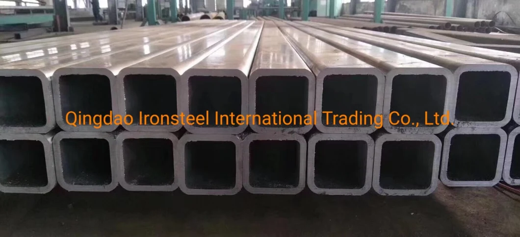 300X200 En10210 S355j2h/S355joh Seamless Square/Rectangle Steel Pipe Square Tube