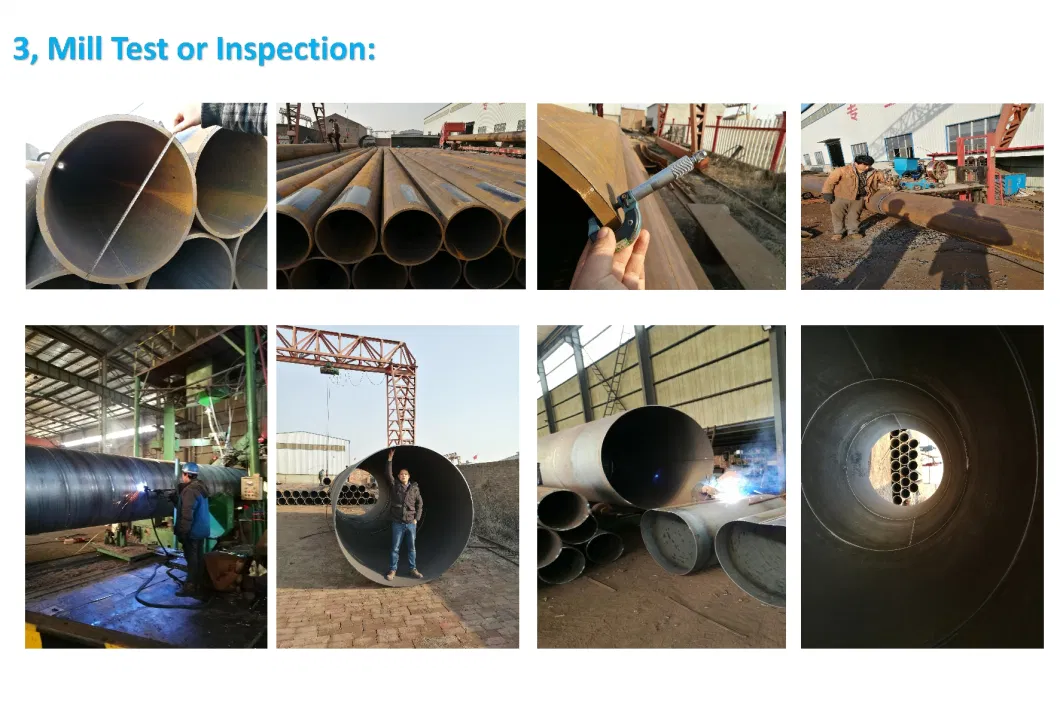 API/ASTM Steel Pipe Carbon Steel Pipe for Pile Construction