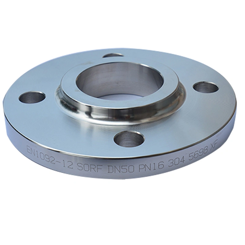 New Design En1092-1 Standard Carbon Steel Metal Hot Forging Parts Flange