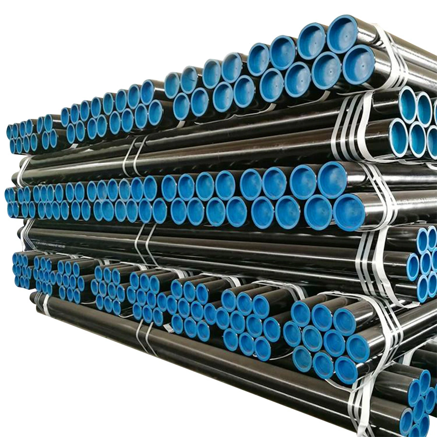 ASTM A53 Grb Building Material ERW Ms Black Steel Pipes