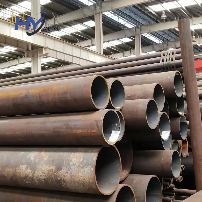 Factory Spiral ERW Ms Mild Welded Hot Dipped Galvanized Carbon Steel Pipe