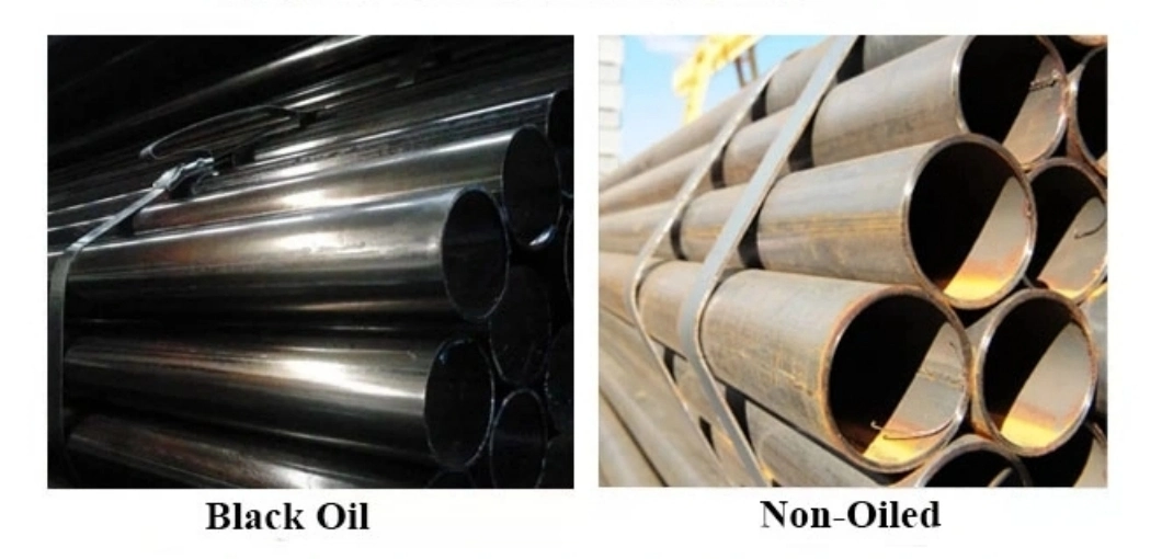 Q195, Q195b, Q235B, Q345b, ASTM A500 Welded/ Carbon /Hot Rolled/Black Iron Hollow Section Steel Round Tube/Pipe