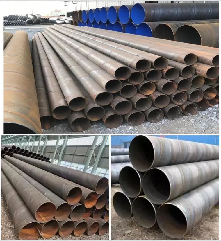 China Wholesale Welded Pipes ASTM A252 Gr3 Spiral Steel Pipe