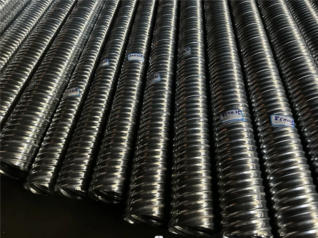 Corrugated Steel Pipe/Tube/Galvanized/Prepainted/Color Coated/Zinc-Coated